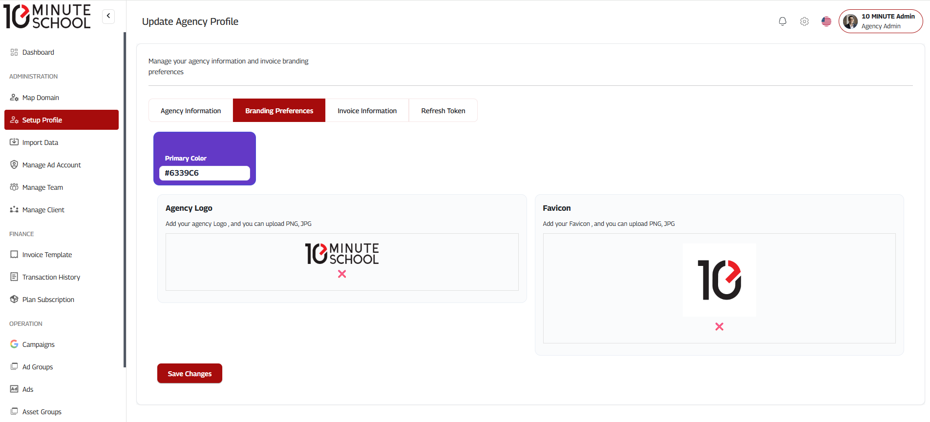 Ad Management SaaS Frame 5